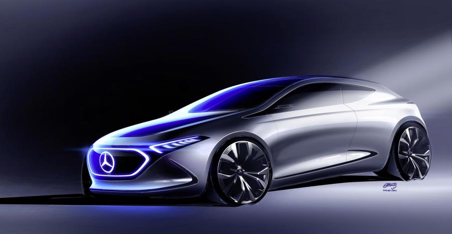  Mercedes-Benz Concept EQA 2017 года  (фото 5 из 20)